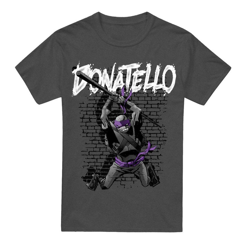 Charcoal - Teenage Mutant Ninja Turtles - Tmnt Tmnt Donatello T-Shirt-Charcoal - 4