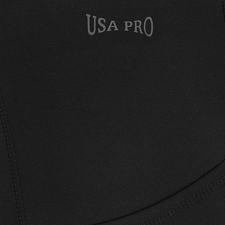 Noir - USA Pro - Mens Polo Stretch Shorts - 6
