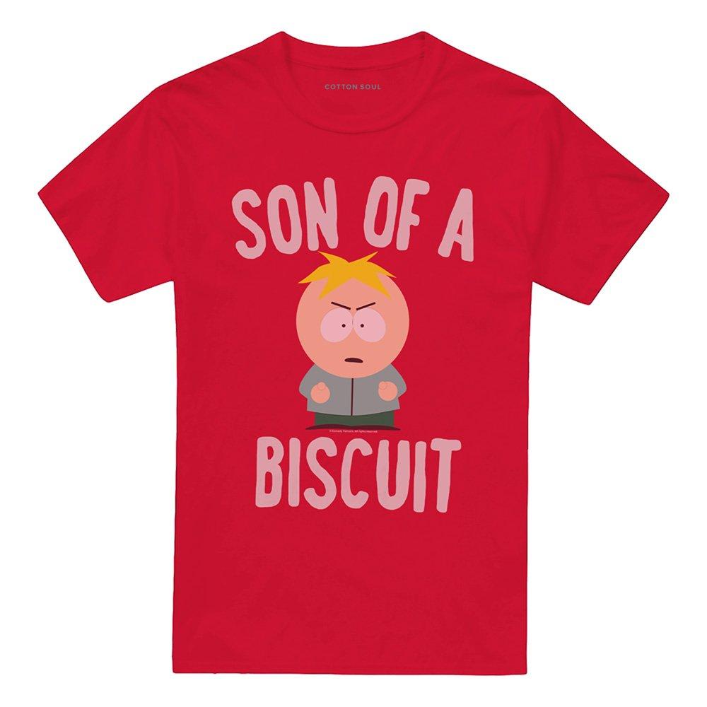Red - South Park - South Park The Butters Biscuit Unisex Adult T Shir - 4