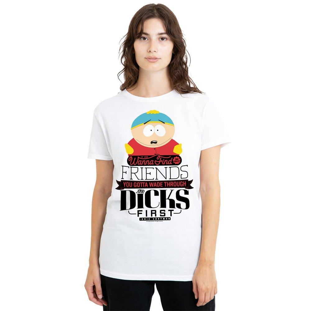 White - South Park - South Park Wade Through Dicks T-Shirt White - 1