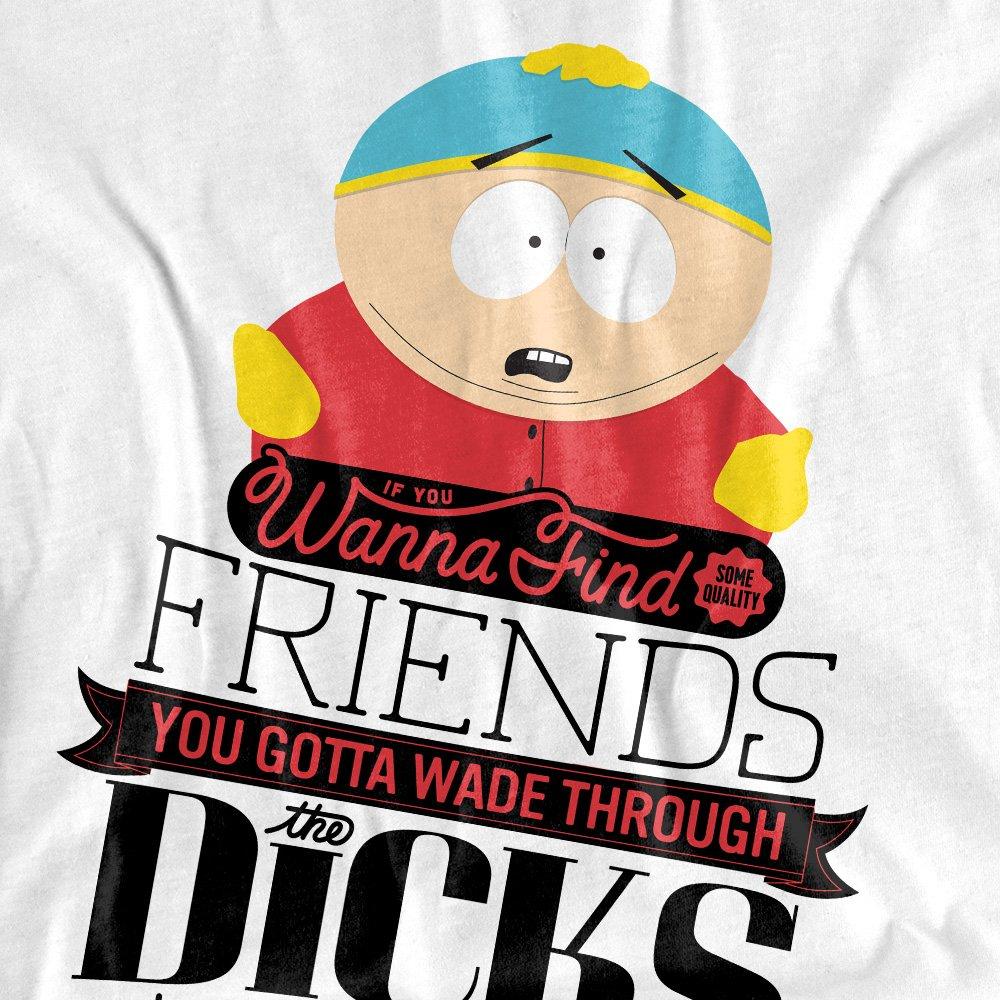 White - South Park - South Park Wade Through Dicks T-Shirt White - 2