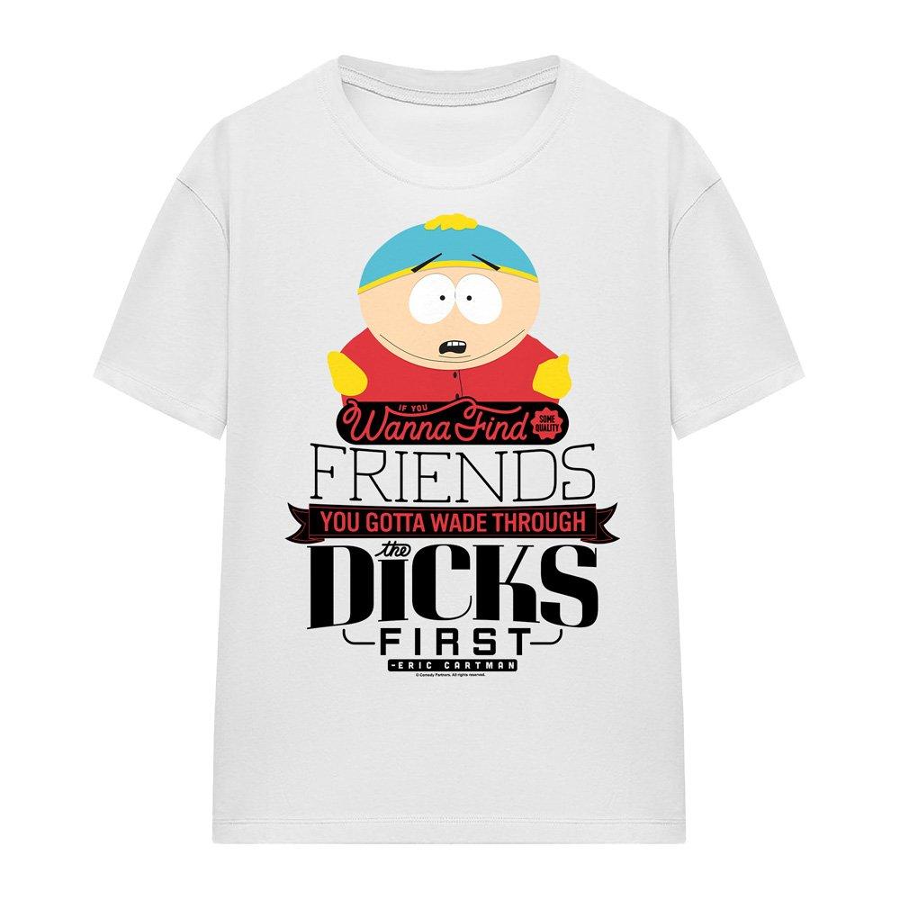 White - South Park - South Park Wade Through Dicks T-Shirt White - 4