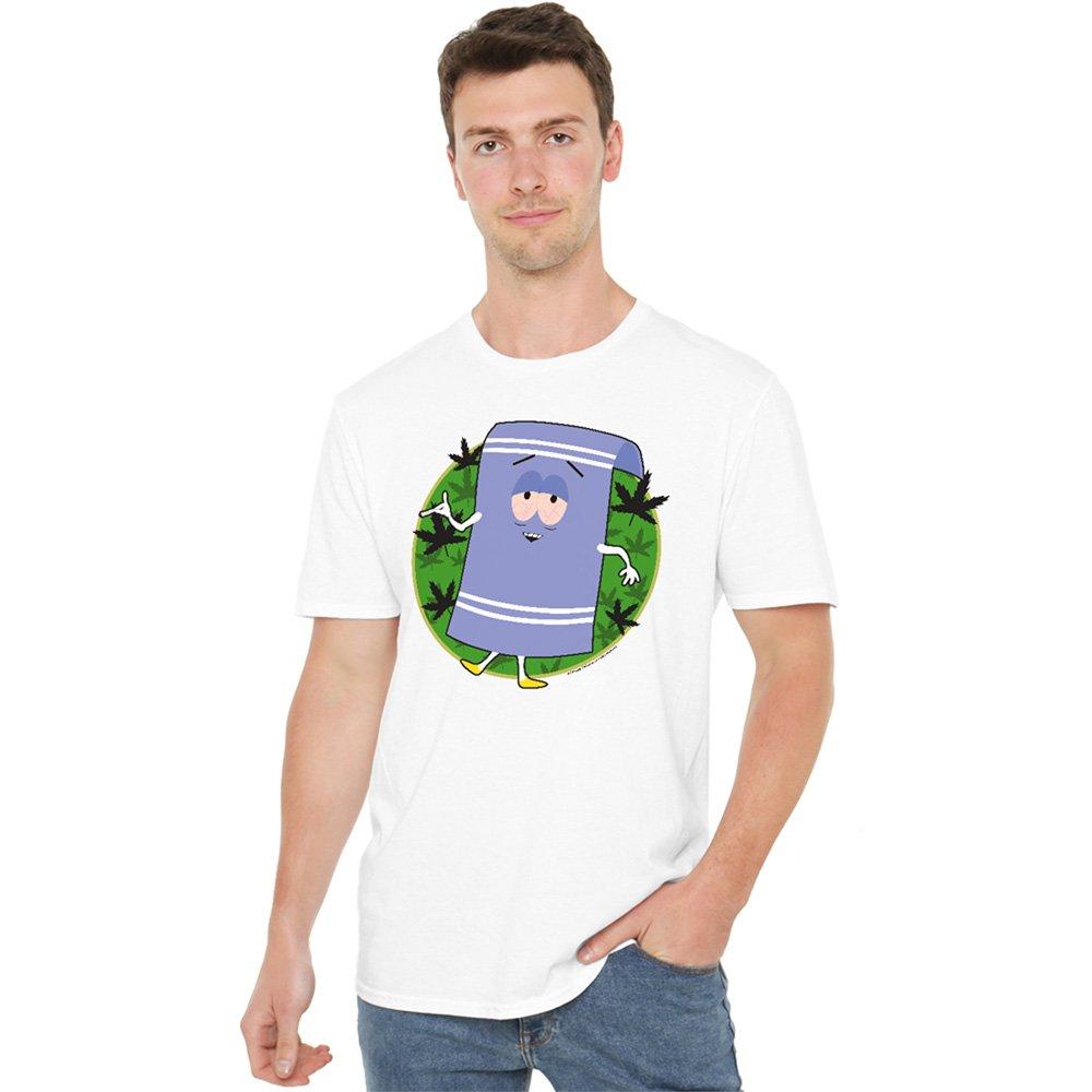 White - South Park - South Park Towelie T Shirt White - 1