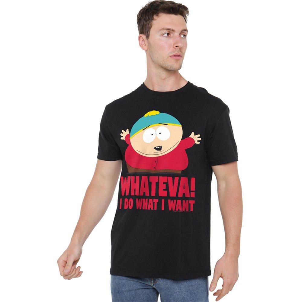 Black - South Park - South Park Cartman Whateva Unisex T Shirt Black - 1