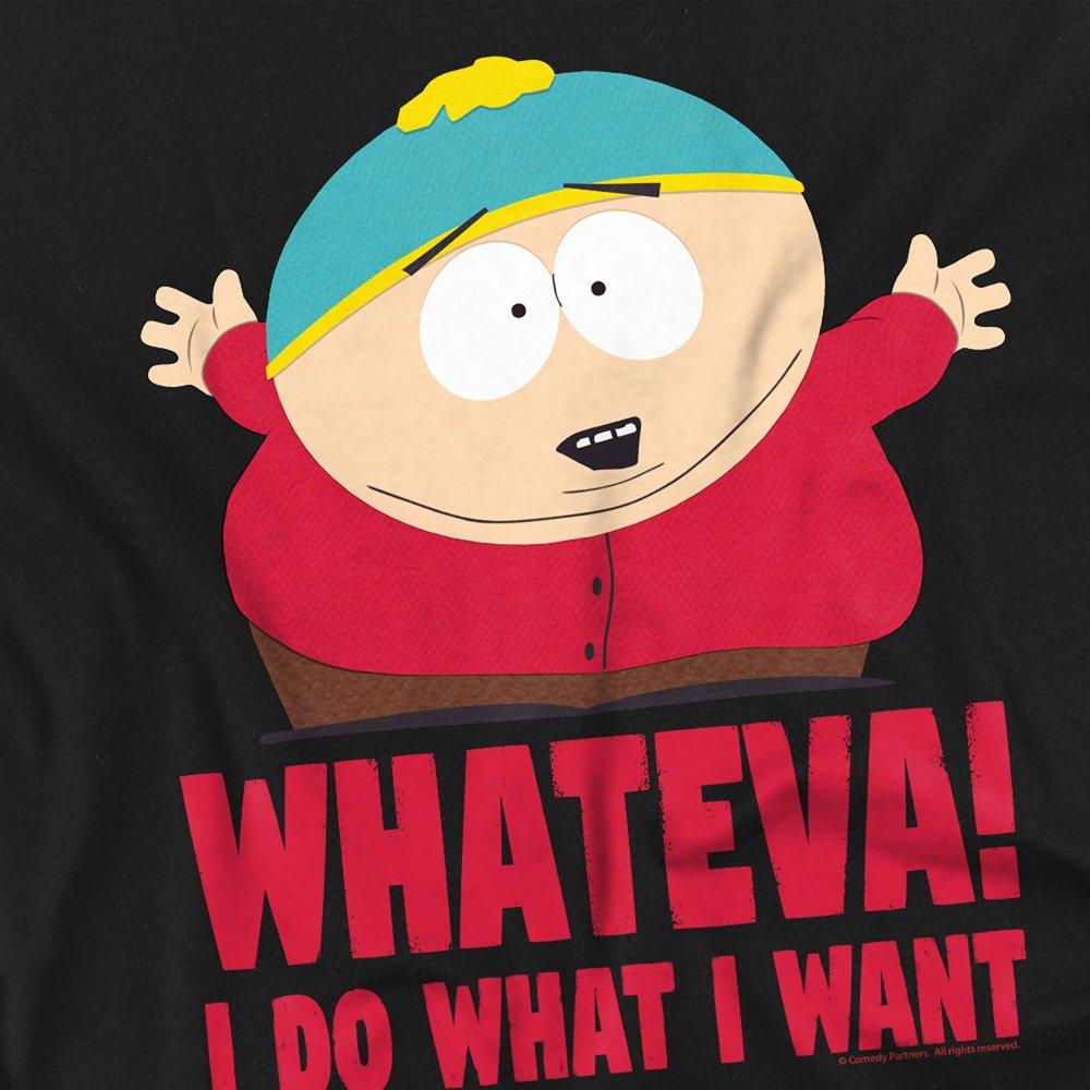 Black - South Park - South Park Cartman Whateva Unisex T Shirt Black - 2
