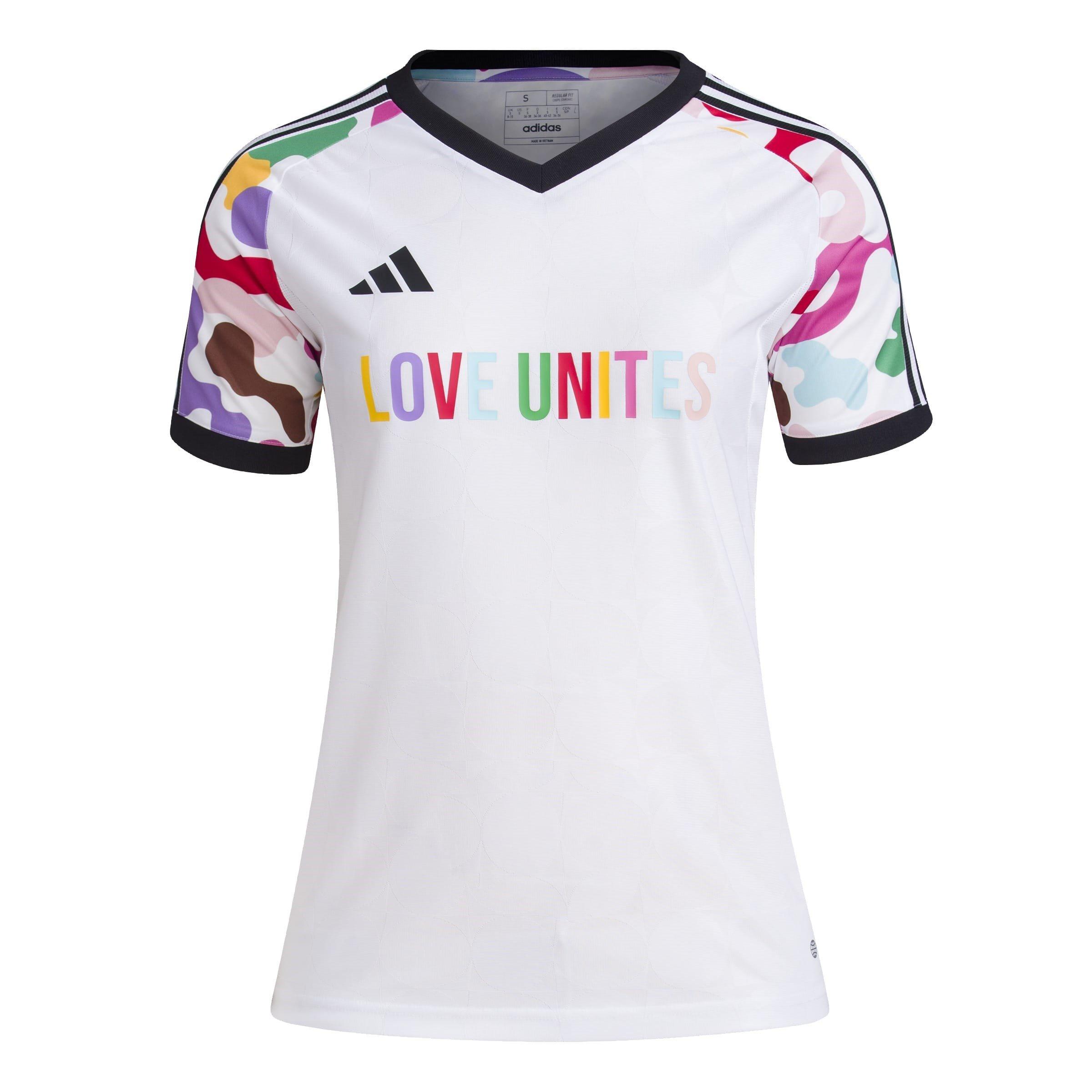 Short Sleeve Adidas Pride Camiseta Adidas Pride Tiro Shirt Womens