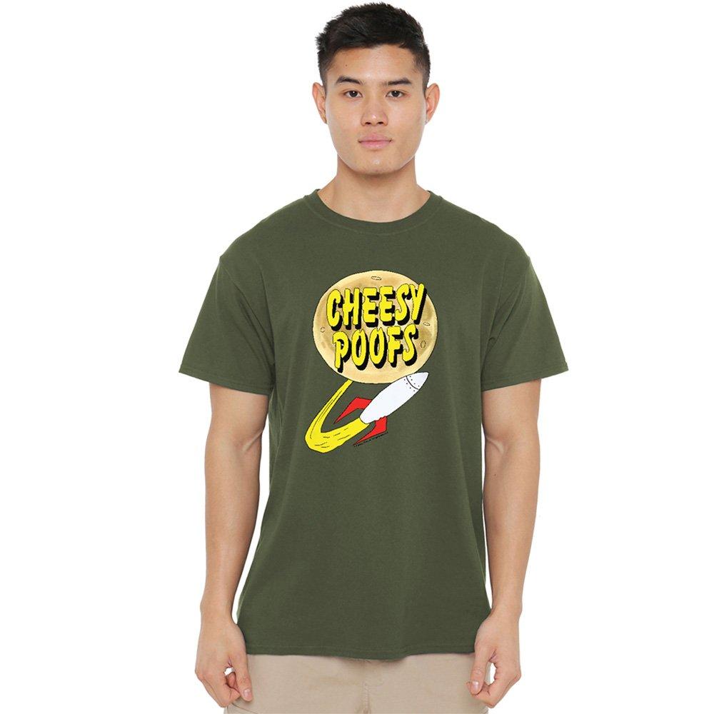 Green - South Park - South Park Cheesy Poofs T Shirt Military Green - 1