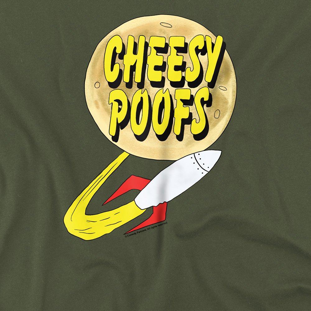 Green - South Park - South Park Cheesy Poofs T Shirt Military Green - 2