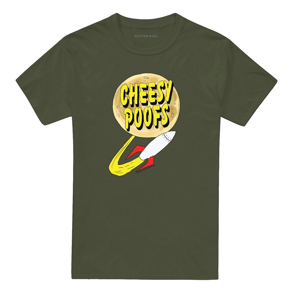 Green - South Park - South Park Cheesy Poofs T Shirt Military Green - 4