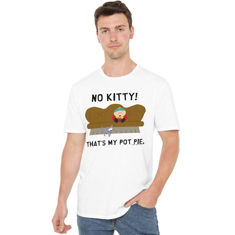 White - South Park - South Park Cartman Pot Pie Unisex T Shirt White - 1