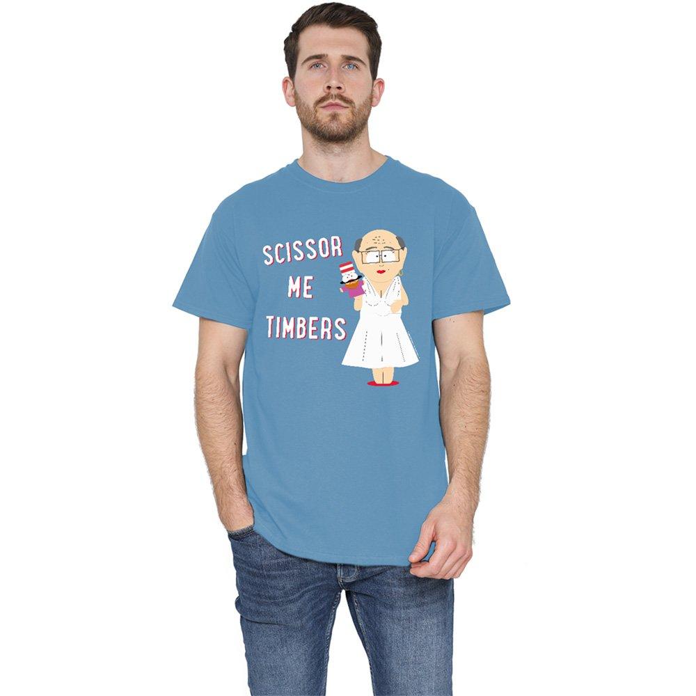 Charcoal - South Park - South Park Scissor Me Timbers Unisex T Shirt Char - 1