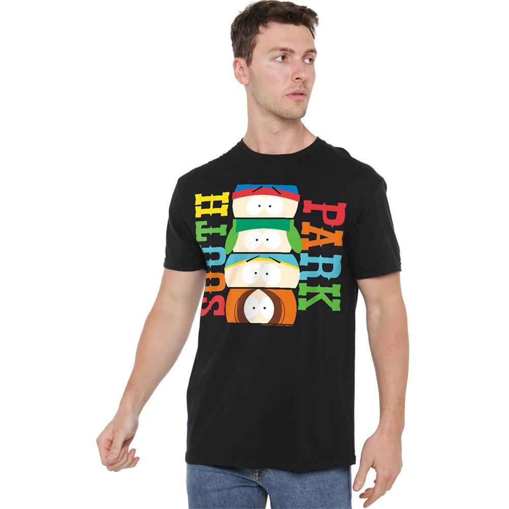 Black - South Park - South Park Eyes T Shirt Black - 1