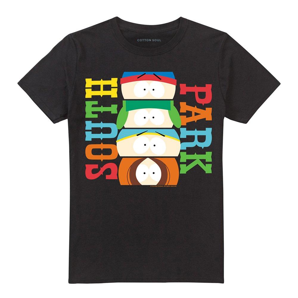 Black - South Park - South Park Eyes T Shirt Black - 4