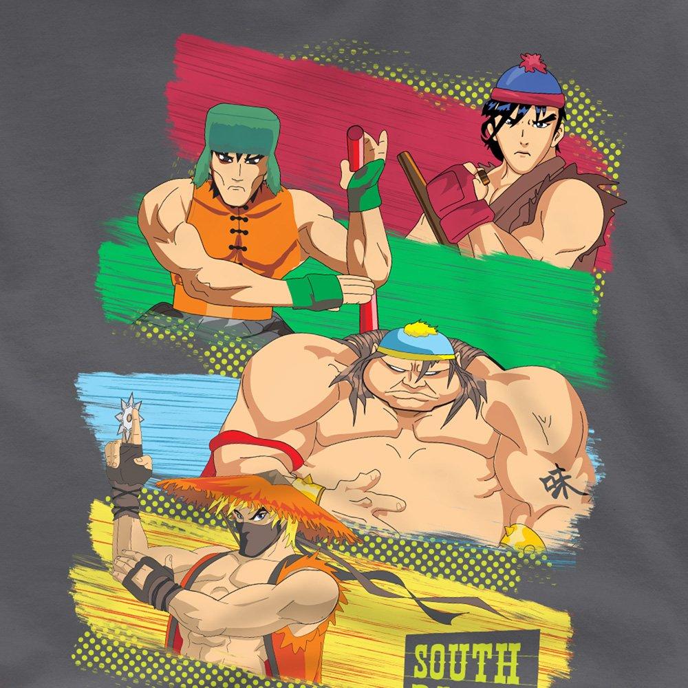 Black - South Park - South Park South Park Anime T Shirt Black - 2