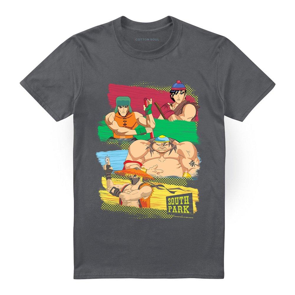 Black - South Park - South Park South Park Anime T Shirt Black - 4