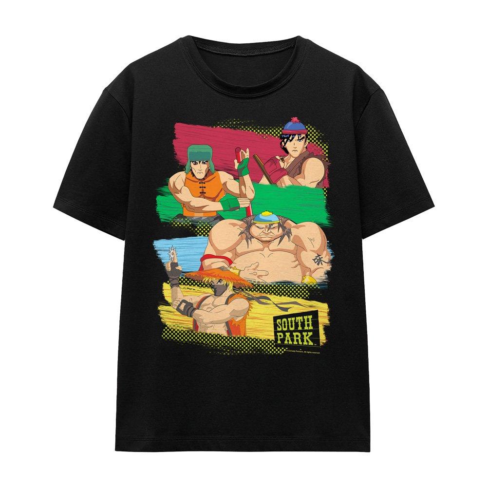 Black - South Park - South Park South Park Anime Ladies T Shirt Black - 4