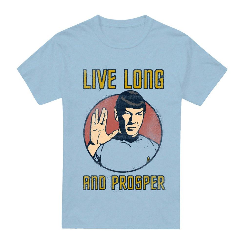 Light Blue - Star Trek - Star Trek Long Life Unisex T Shirt Light Blue - 4
