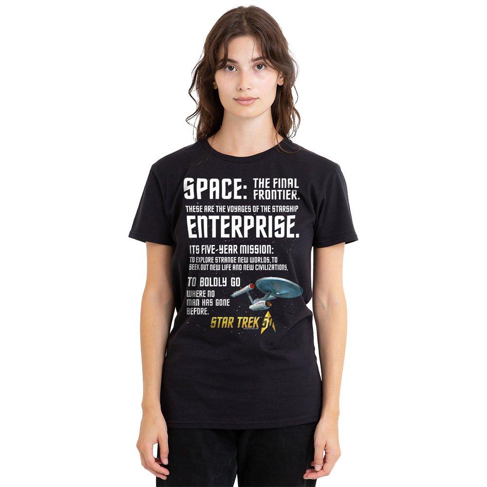 Black - Star Trek - Star Trek Intro T-Shirt Black - 1