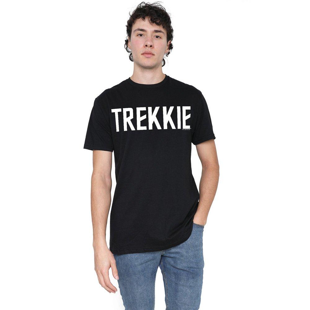 Black - Star Trek - Star Trek Trekkie Unisex T Shirt Black - 1