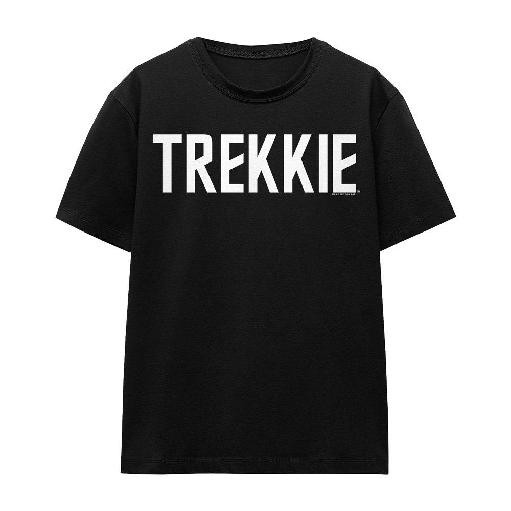 Black - Star Trek - Star Trek Trekkie T-Shirt Black - 4