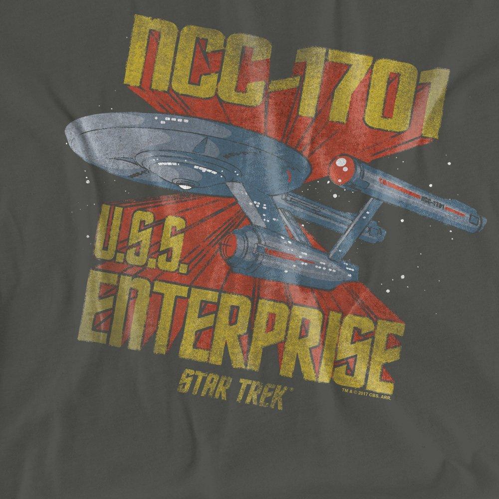 Charcoal - Star Trek - Star Trek Ncc1701 T-Shirt Charcoal - 2