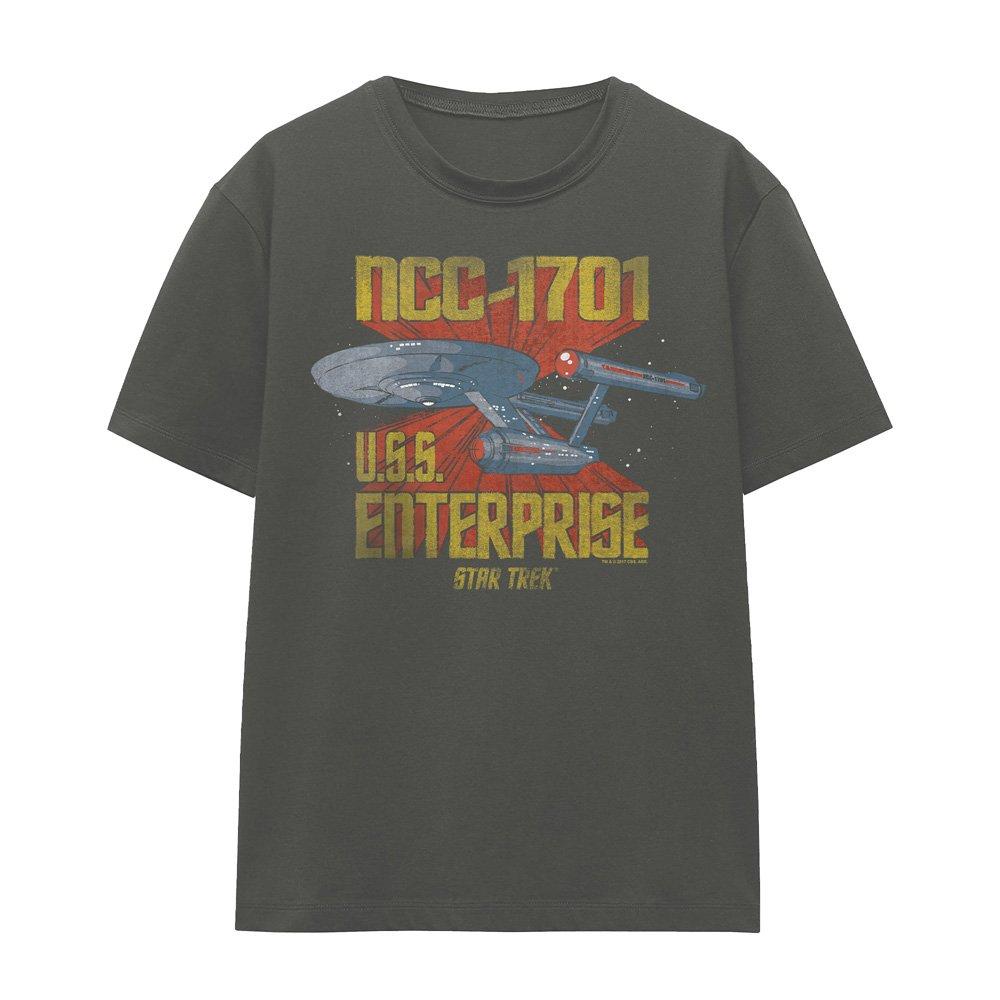 Charcoal - Star Trek - Star Trek Ncc1701 T-Shirt Charcoal - 4