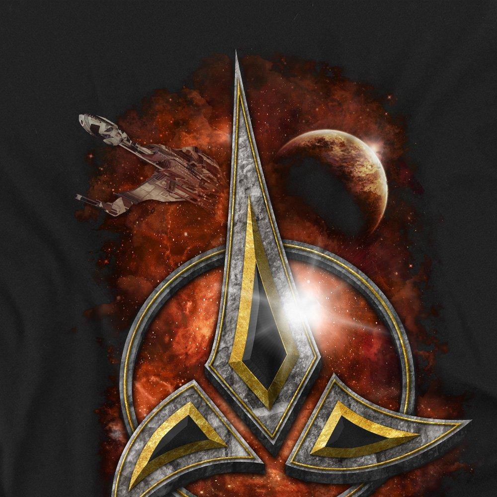 Black - Star Trek - Star Trek Klingon Crest Unisex T Shirt Black - 2