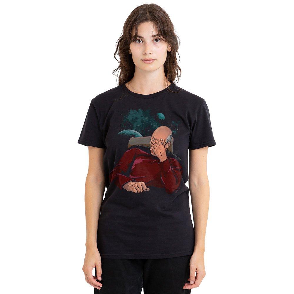 Black - Star Trek - Star Trek Facepalm T-Shirt Black - 1