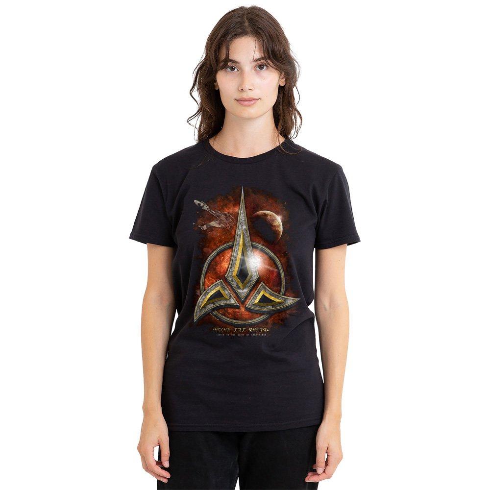 Black - Star Trek - Star Trek Klingon Crest T-Shirt Black - 1