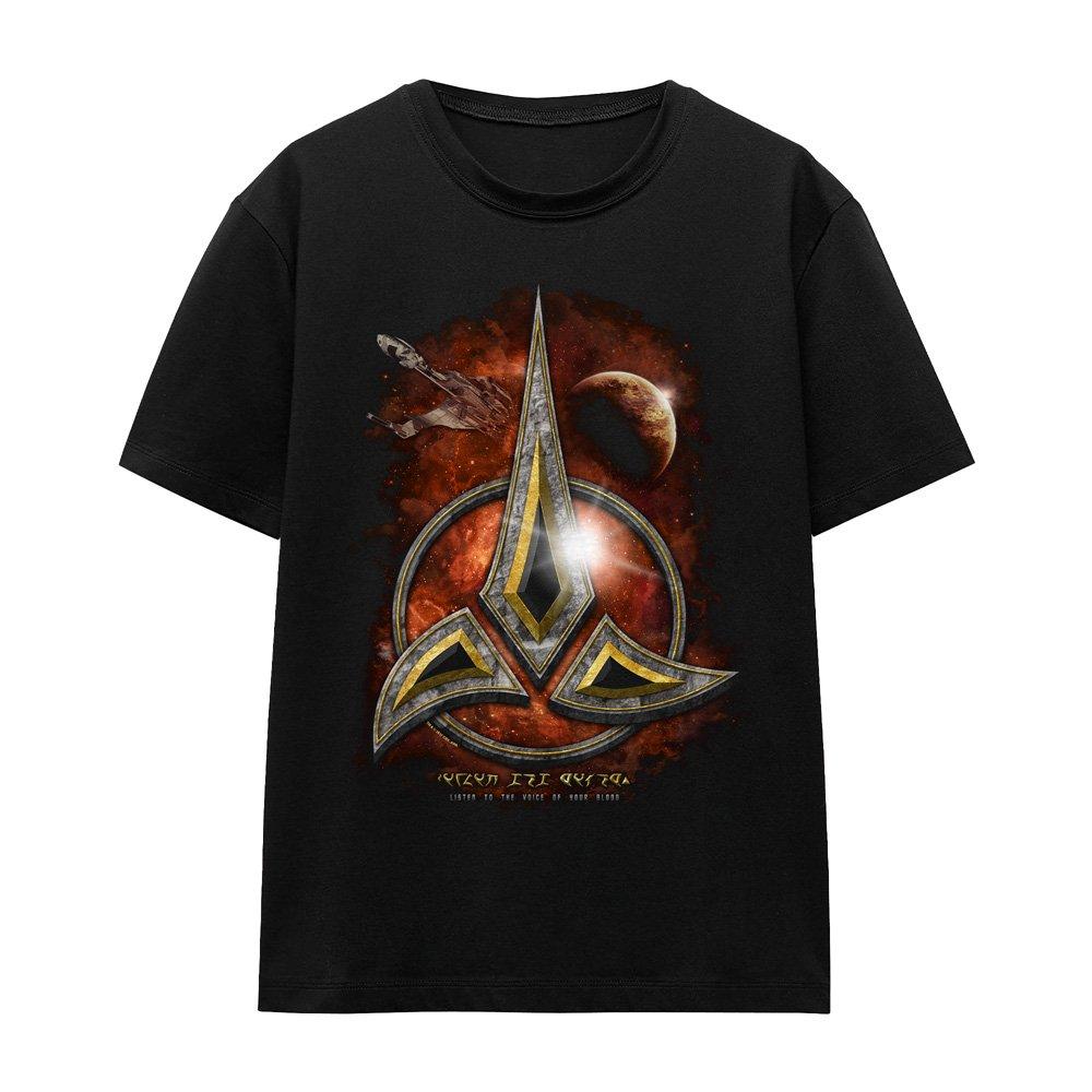 Black - Star Trek - Star Trek Klingon Crest T-Shirt Black - 4