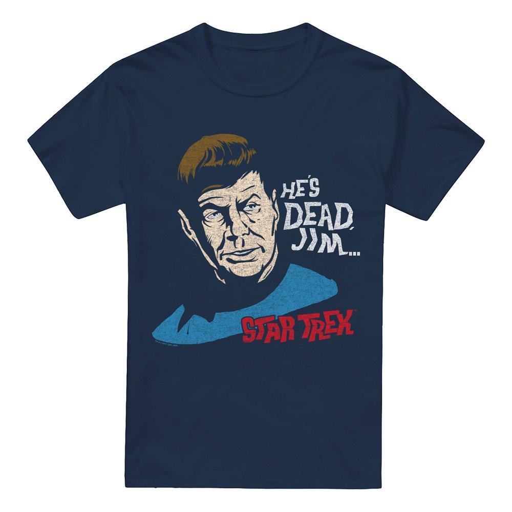 Navy - Star Trek - Star Trek Hes Dead Jim Unisex T Shirt Navy - 4