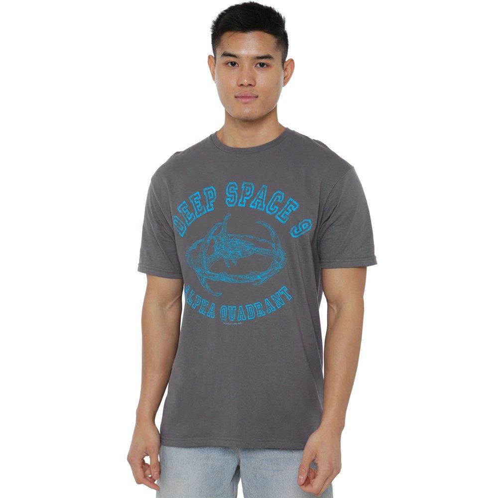 Charcoal - Star Trek - Star Trek Deep Space 9 Athletic Unisex T Shirt Ch - 1