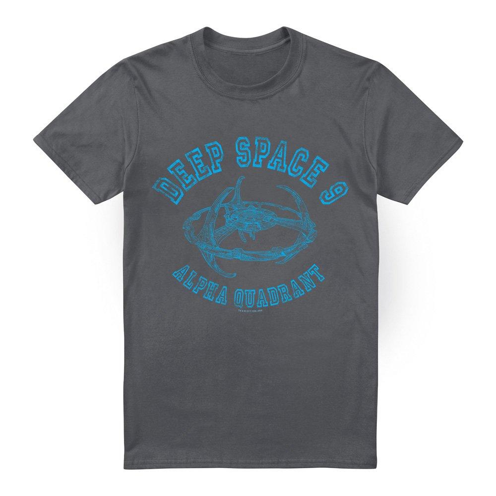 Charcoal - Star Trek - Star Trek Deep Space 9 Athletic Unisex T Shirt Ch - 4