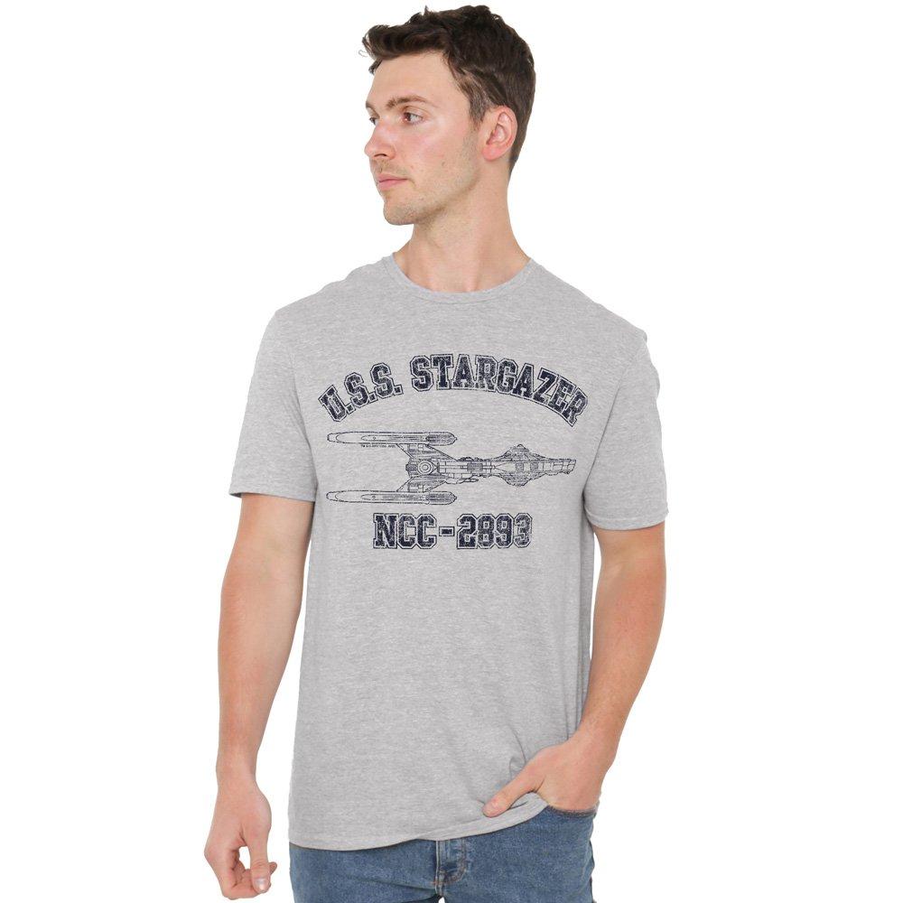 Light Grey - Star Trek - Star Trek Stargazer Athletic Unisex T Shirt Athle - 1