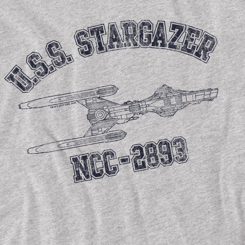 Light Grey - Star Trek - Star Trek Stargazer Athletic Unisex T Shirt Athle - 2