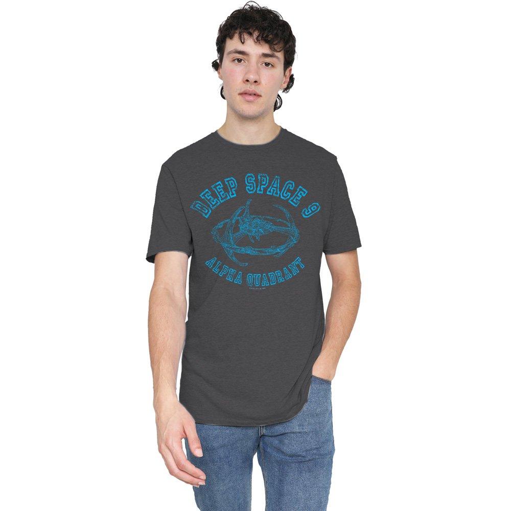Charcoal - Star Trek - Star Trek Deep Space 9 AthleticT Shirt Charcoal - 1