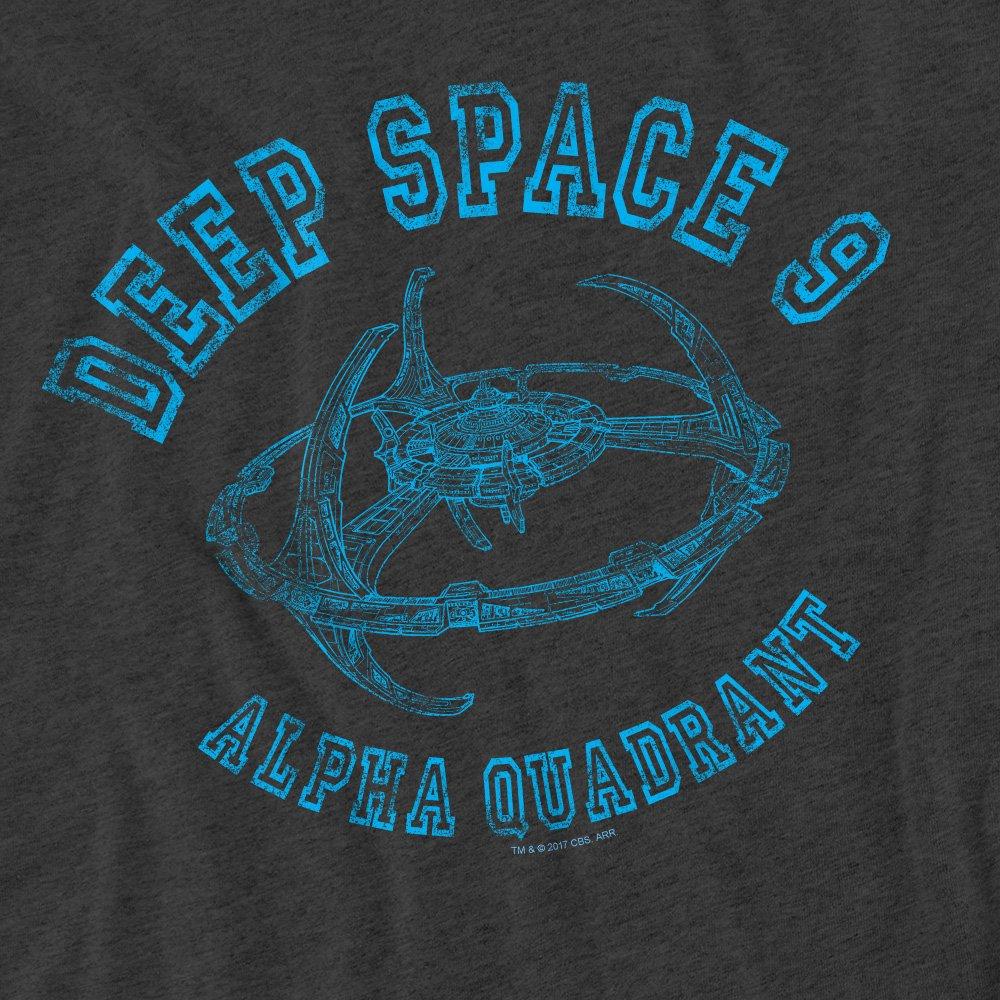 Charcoal - Star Trek - Star Trek Deep Space 9 AthleticT Shirt Charcoal - 2