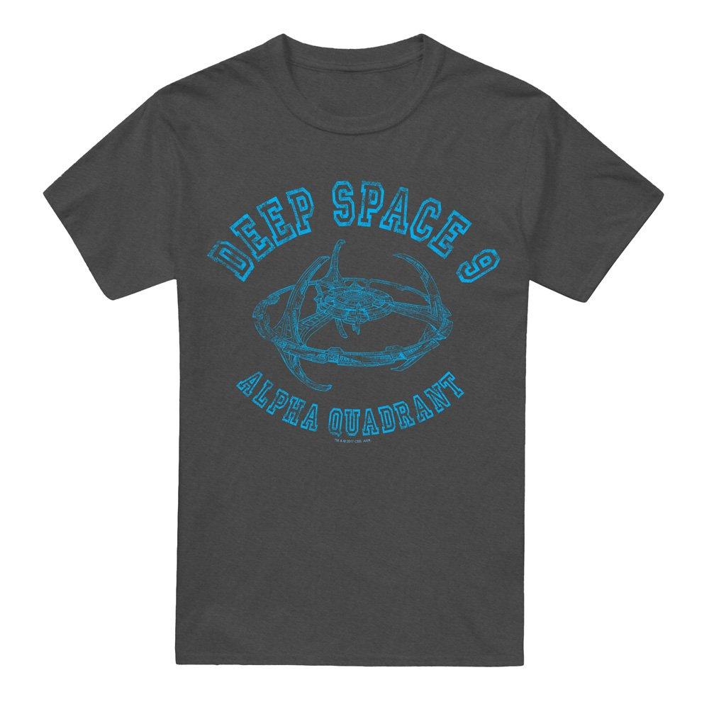 Charcoal - Star Trek - Star Trek Deep Space 9 AthleticT Shirt Charcoal - 4