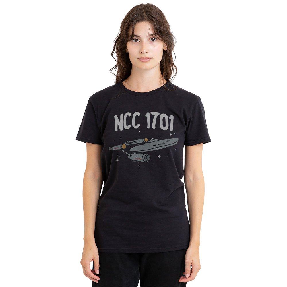 Black - Star Trek - Star Trek The First Enterprise T-Shirt Black - 1