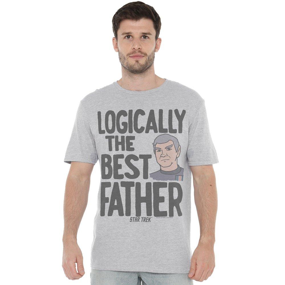 Star Trek Star Trek Logically The Best Father T Sh
