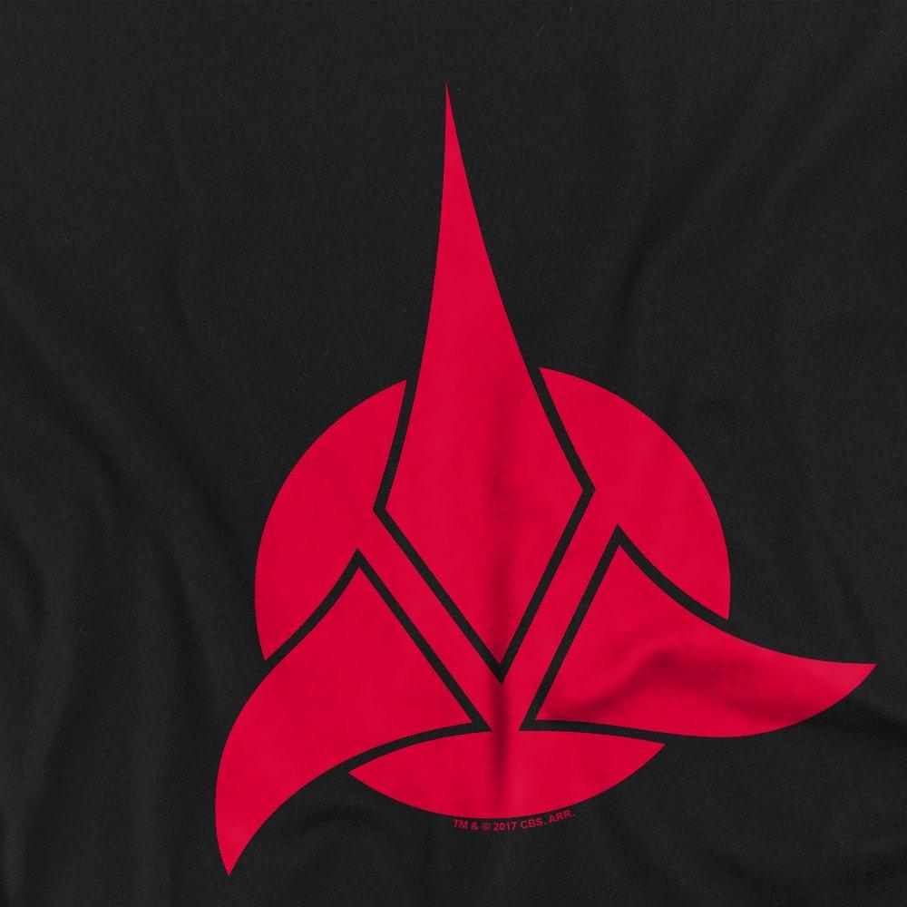 Black - Star Trek - Star Trek Klingon Logo T Shirt Black - 2