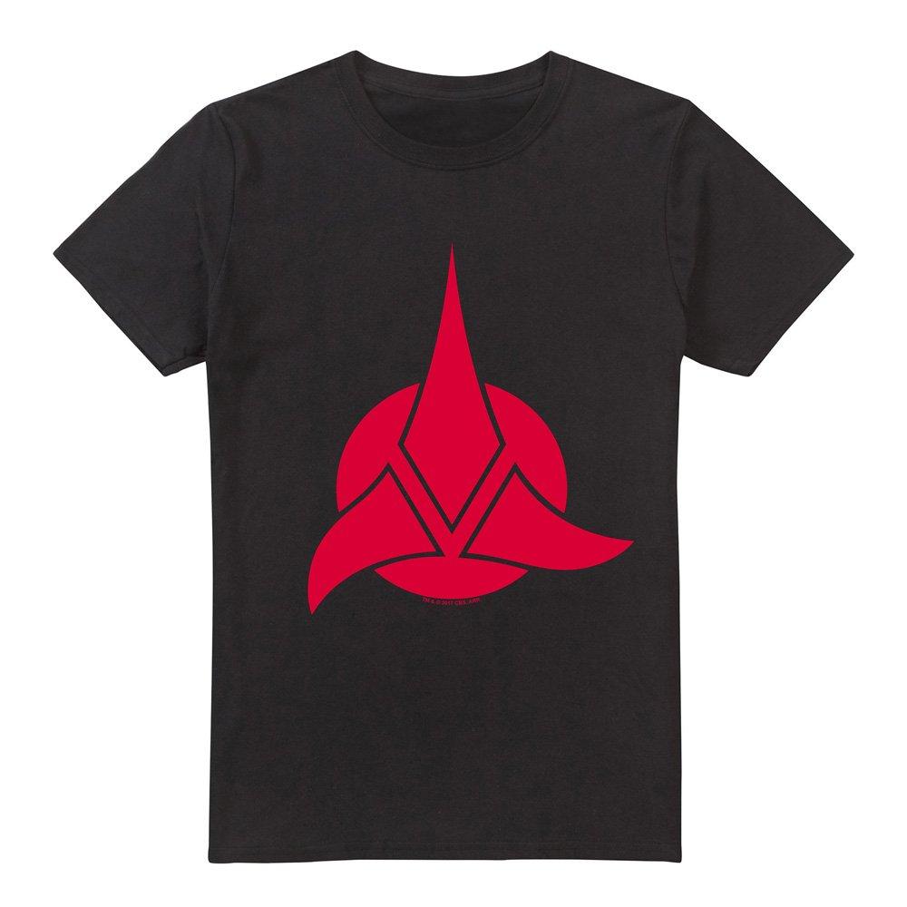 Black - Star Trek - Star Trek Klingon Logo T Shirt Black - 4