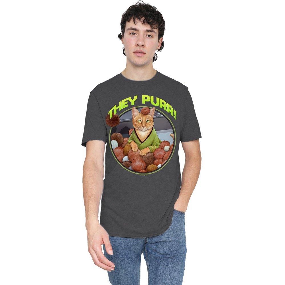 Charcoal - Star Trek - Star Trek The PurrT Shirt Charcoal - 1
