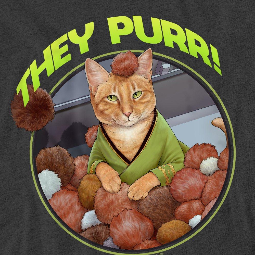 Charcoal - Star Trek - Star Trek The PurrT Shirt Charcoal - 2