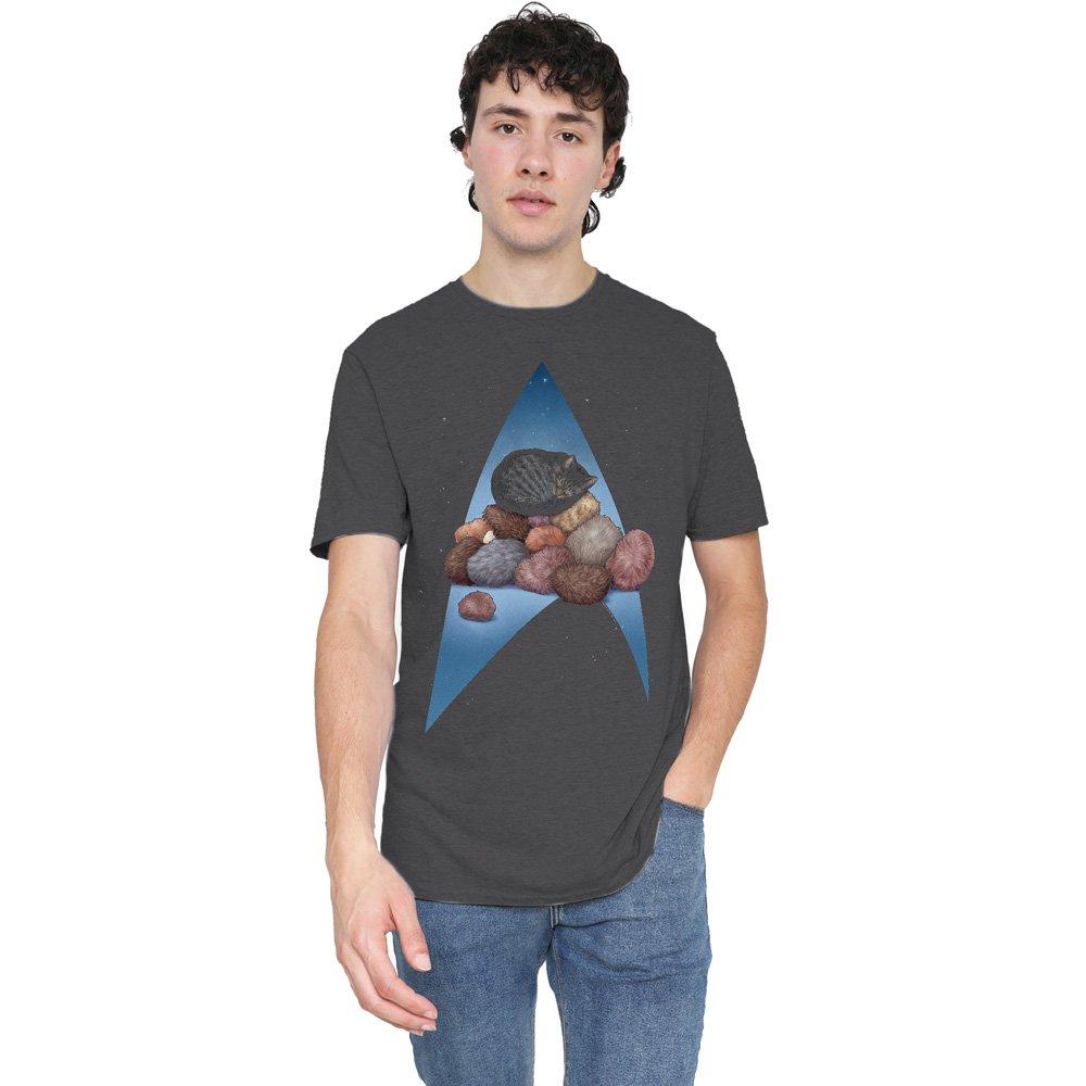 Charcoal - Star Trek - Star Trek Five Year Nap T-Shirt Charcoal - 1