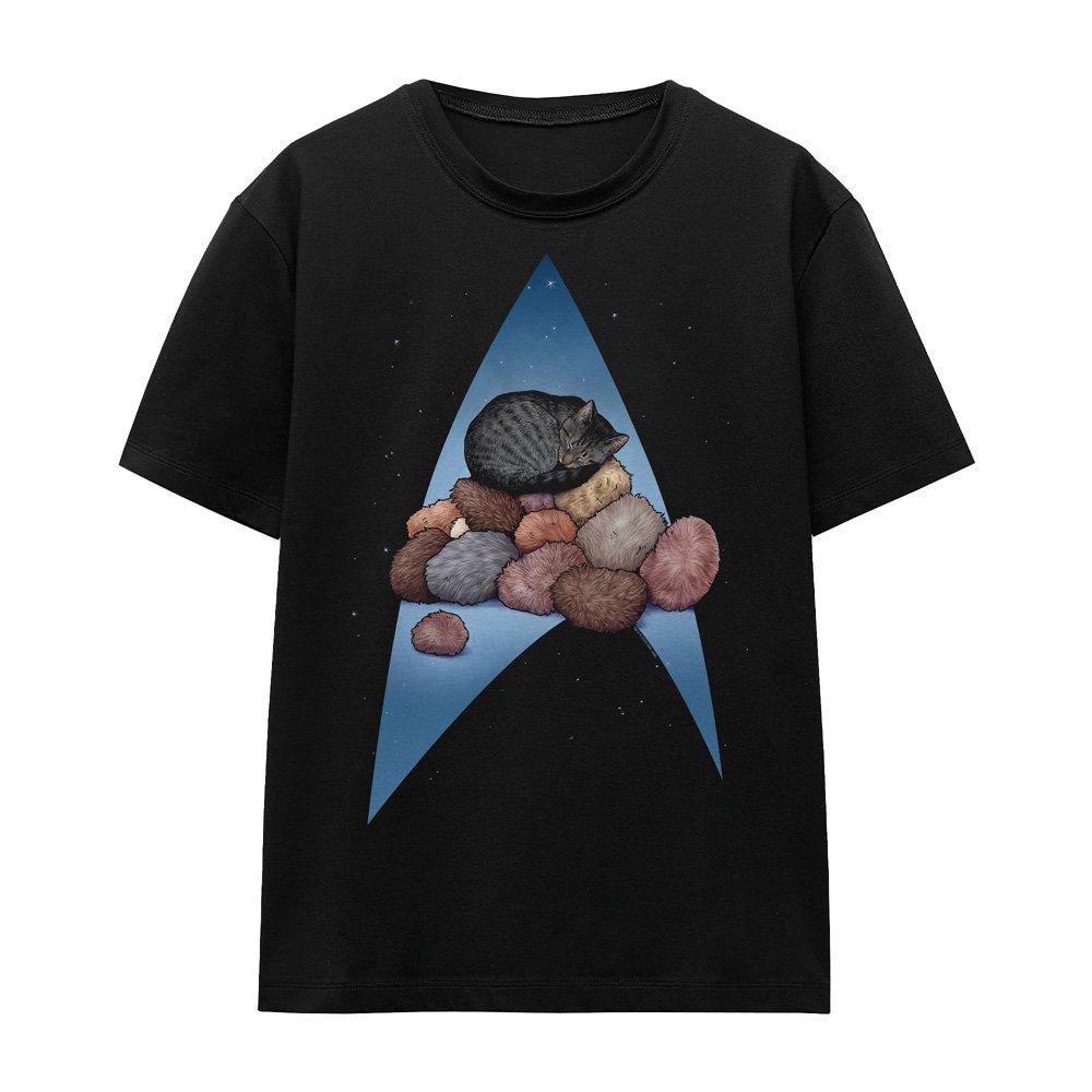 Black - Star Trek - Star Trek Five Year Nap T-Shirt Black - 4