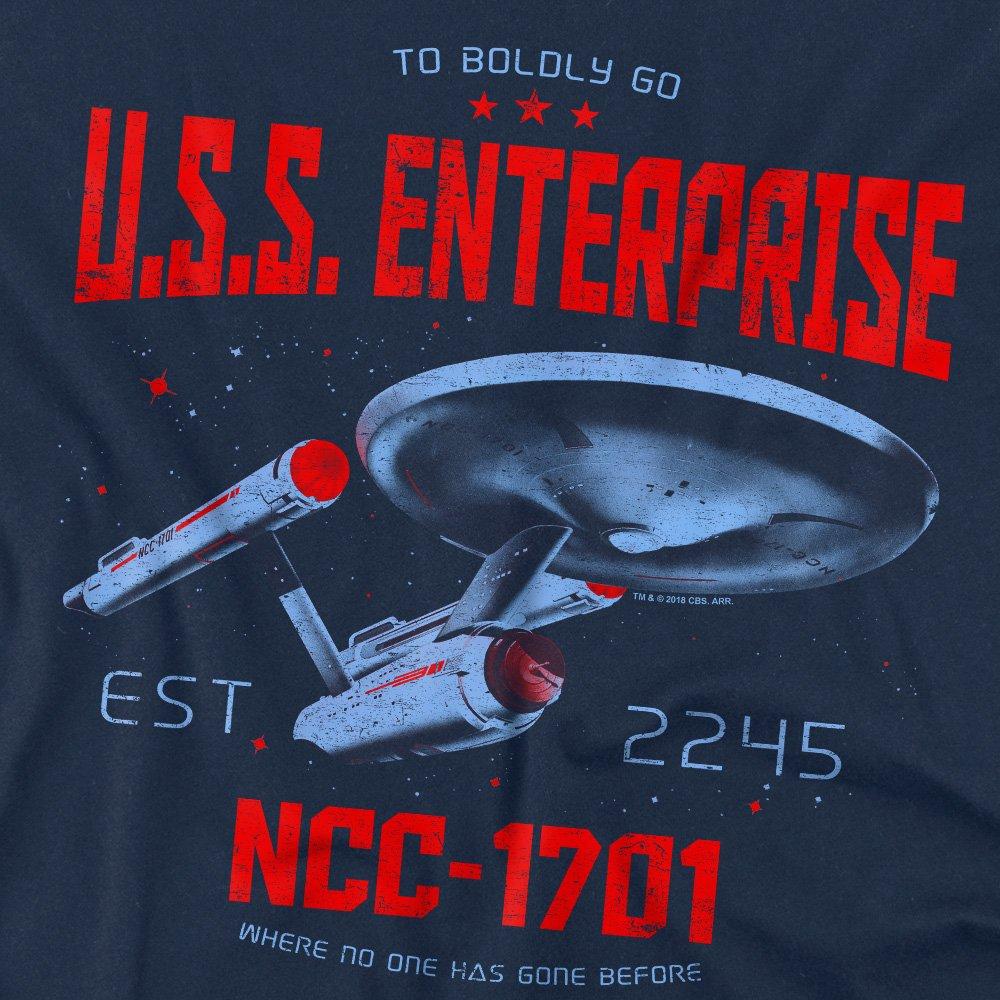 Navy - Star Trek - Star Trek Stardate 2245 T Shirt Navy - 2
