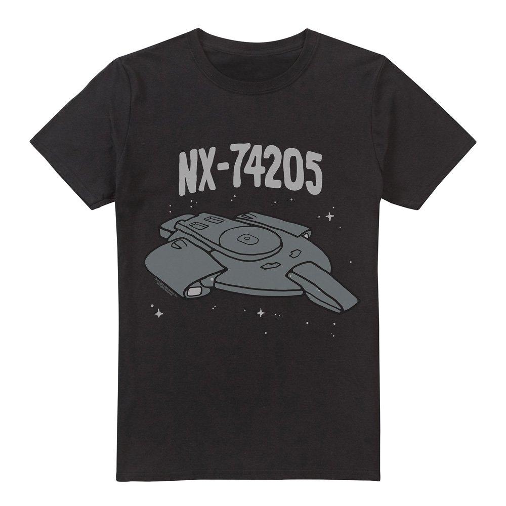 Black - Star Trek - Star Trek The Defiant T Shirt Black - 4