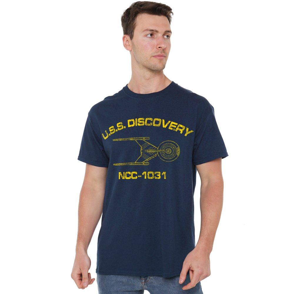 Navy - Star Trek - Star Trek Discovery Discovery Athletic Unisex T Sh - 1