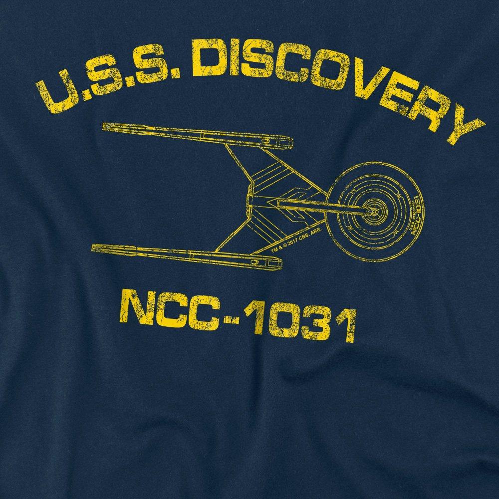 Navy - Star Trek - Star Trek Discovery Discovery Athletic Unisex T Sh - 2